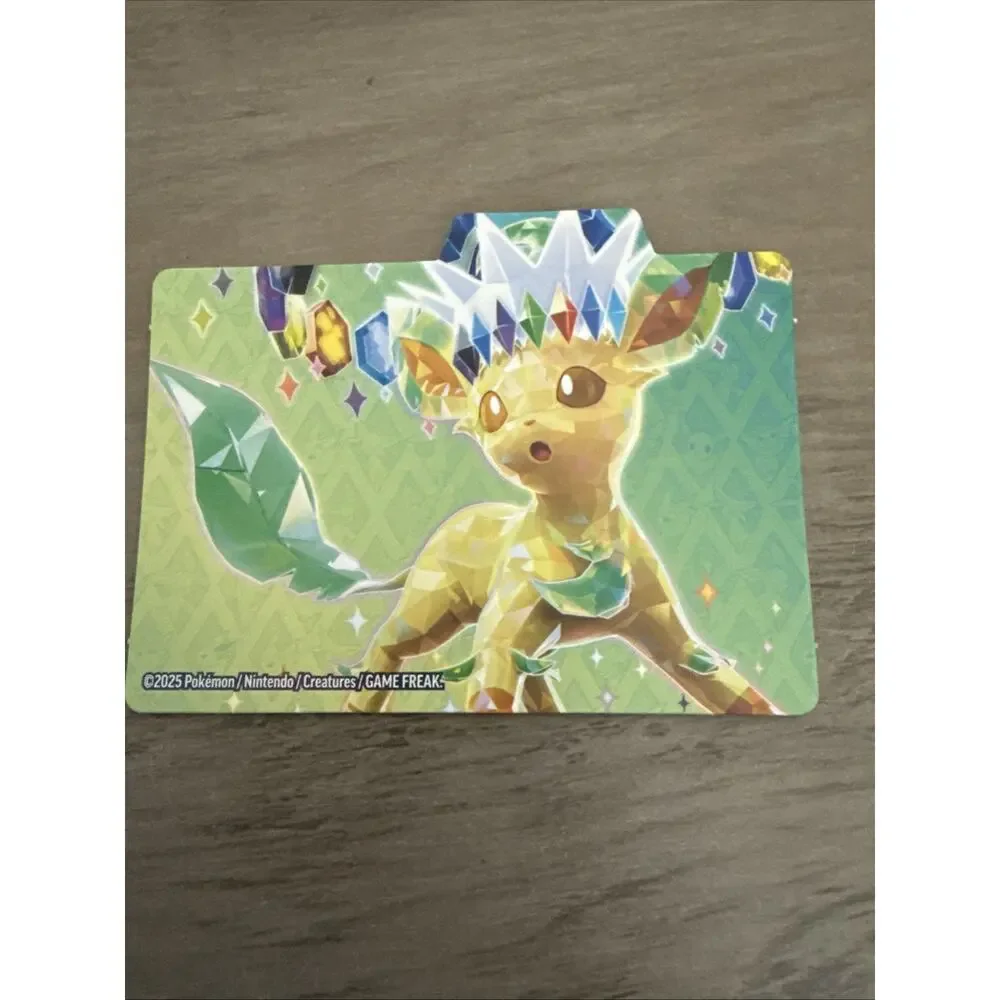 Pokemon Prismatic Evolutions Mystery Box Eeveelutions binder dividers